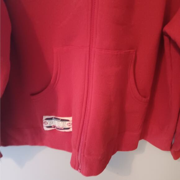 EUC Disney Store XL Winnie The Pooh Red Zip Front Hoodie - Picture 6 of 9